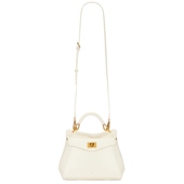 手提包白色小众通勤设计单肩包高级感轻奢REVOLVE新款 PEI 经典