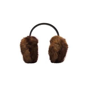 Apparis Esme Faux Mink Earmuffs 棕色REVOLVE小众新款