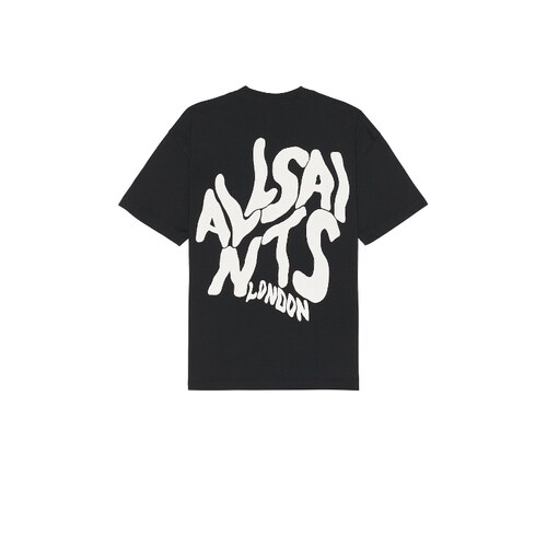 [秋冬新品]ALLSAINTS ORLANDO T恤 黑色REVOLVE小众