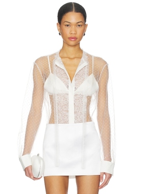 SANS FAFF TOULOUSE 衬衫 白色REVOLVE小众新款