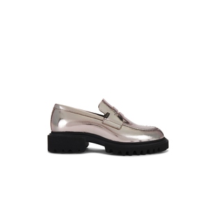 女款 ALLSAINTS 金属银色REVOLVE小众新款 帆船鞋 LOLA