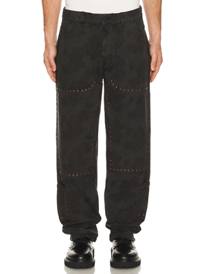 Pleasures COWHIDE 工装长裤 revolve小众新款