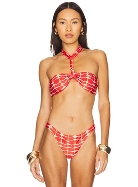 [春节穿搭]Vix Swimwear ANYA 贴身上衣 红色REVOLVE小众新款