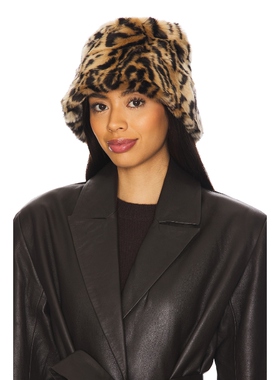 Unreal Fur YEOMAN 水桶帽 棕色REVOLVE小众新款