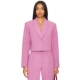 老钱风REVOLVE小众新款 Amanda 短西装 粉色 Uprichard REGGIE