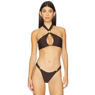 Michael Costello SYLAS 上衣 棕色REVOLVE小众新款
