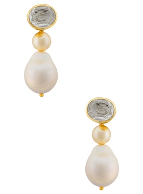 VALERE LUMINOUS 耳饰 金属金色REVOLVE小众新款