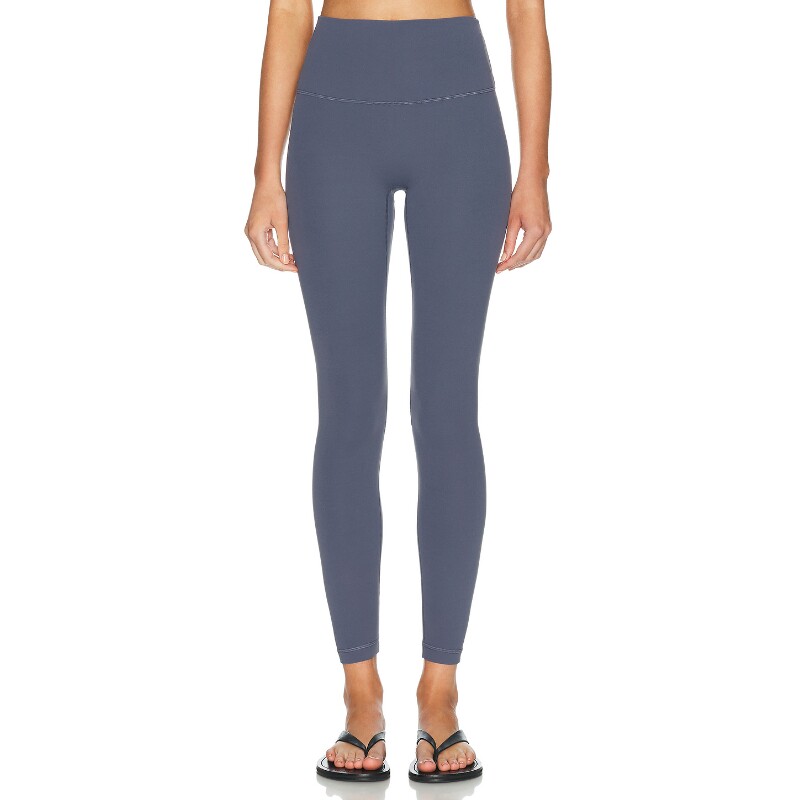 lululemon灰蓝色瑜伽裤运动风秋冬新品高腰紧身运动长裤REVOLVE