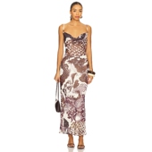 春季 裙子 新品 SNDYS SKIN 棕色 REVOLVE小众