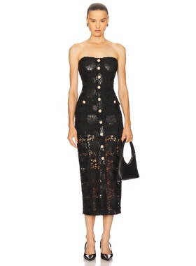 [冬季新品]Generation Love MISHA 裙子 黑色REVOLVE小众