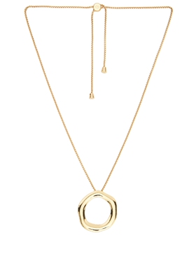 Ettika Open Circle Adjustable Chain Necklace revolve小众新款