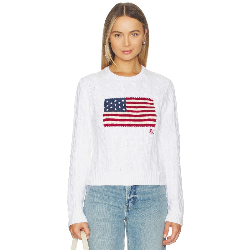 Polo Ralph Lauren 棉质圆领套头毛衣 26早秋新品 revolve小众新