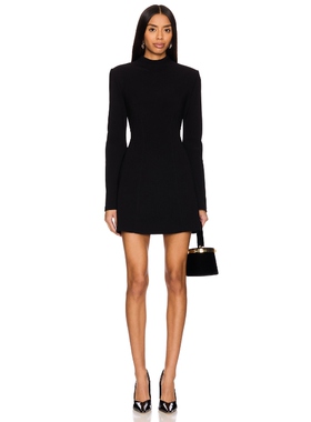 Nookie CAROLINE 高领迷你连衣裙 黑色REVOLVE小众新款
