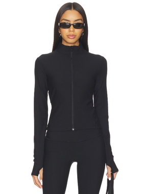 SPANX SPANXSMOOTH ACTIVE 夹克 黑色 运动复古风REVOLVE小众新款