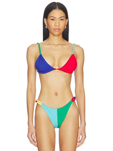 STRAP LINK 比基尼内衣 revolve小众新款 蓝色 Nau 红色 Bikinis