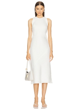 L'Academie LUCIE 裙子象牙白REVOLVE小众新款