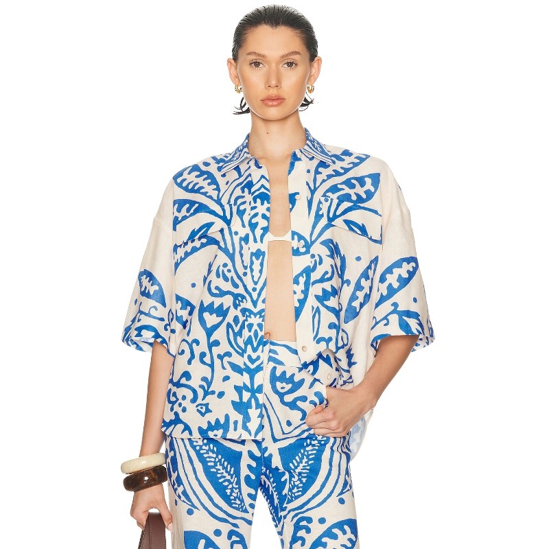 [冬季新品]Alexis FARAD 上装 蓝色REVOLVE小众新款