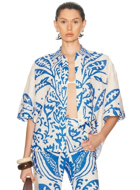 [冬季新品]Alexis FARAD 上装 蓝色REVOLVE小众新款