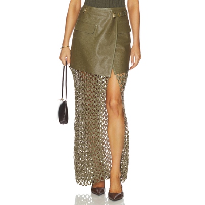 NONchalant Label KALLAN 皮裙 REVOLVE小众新款