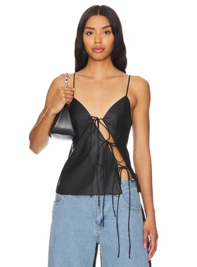 LIONESS MARIAH 紧身内衣 黑色REVOLVE小众新款