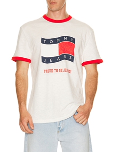 Jeans revolve小众新款 REGULAR T恤 RINGER Tommy