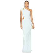 REVOLVE小众新款 Gabriella 长裙 Deme Blue AURORA Baby