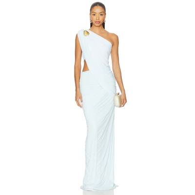 Deme by Gabriella AURORA 长裙 Baby Blue REVOLVE小众新款