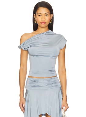 [冬季新品]Lovers and Friends ROWAN 上装 蓝色REVOLVE小众