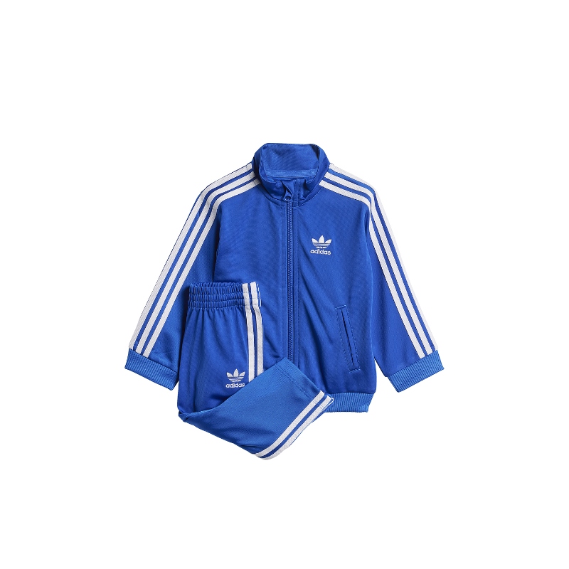 adidas Originals 三叶草 FIREBIRD 运动服 靛蓝 REVOLVE小众新款