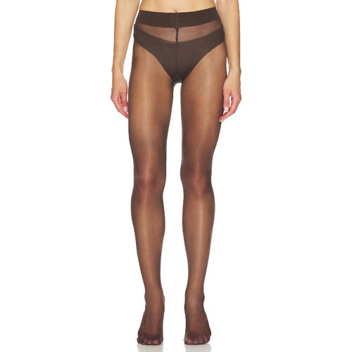 Wolford 沃尔福特 SATIN 连裤袜 棕色REVOLVE小众新款