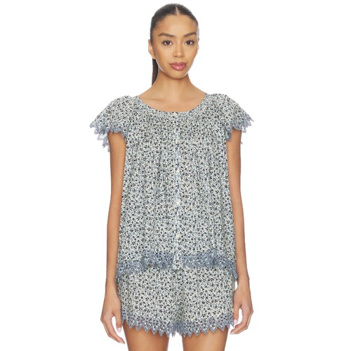 The Great The Flutter Sleeve Eyelet Top 26春夏新品 revolve小