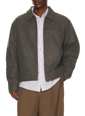 Obey LENOX 拉链外套REVOLVE小众新款冬季保暖