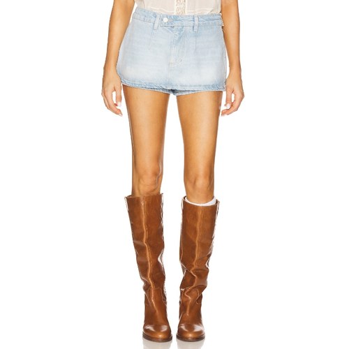 Free People FREE PEOPLE GALIVANTING 短裤裙 蓝色