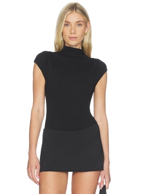 ALL THE WAYS ANNYA 上装 黑色 y2k辣妹风REVOLVE小众新款