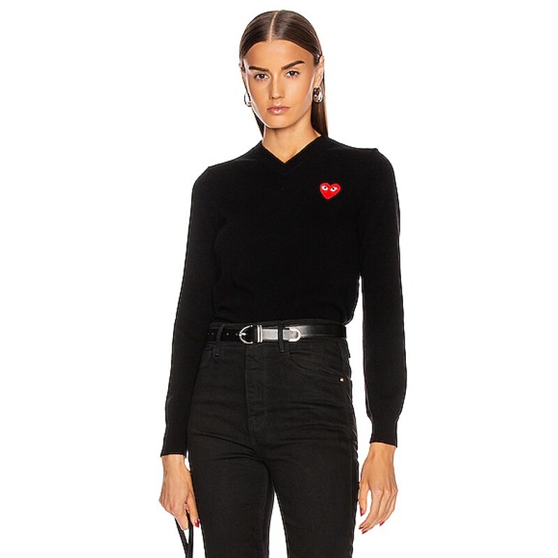 [早秋新品]COMME des GARCONS PLAY川久保玲羊毛衫REVOLVE
