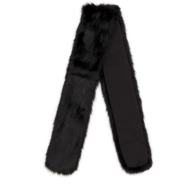 Unreal Fur 围巾 黑色REVOLVE小众新款
