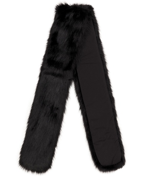 Unreal Fur 围巾 黑色REVOLVE小众新款