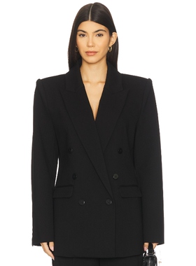 SEROYA STEFANIA 西装 黑色老钱风REVOLVE小众新款