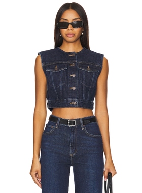 AGOLDE LEO 背心 蓝色 y2k辣妹风REVOLVE小众新款