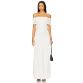 春季 新品 LIONESS FIELD DREAMS MAXI裙子淡灰色性感REVOLVE