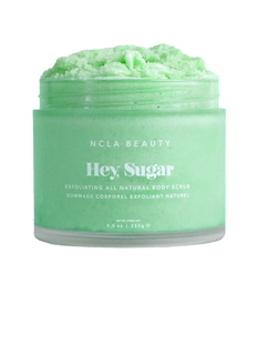 NCLA HEY, SUGAR EXFOLIATING ALL NATURAL BODY SCRUB HEY, SUGA