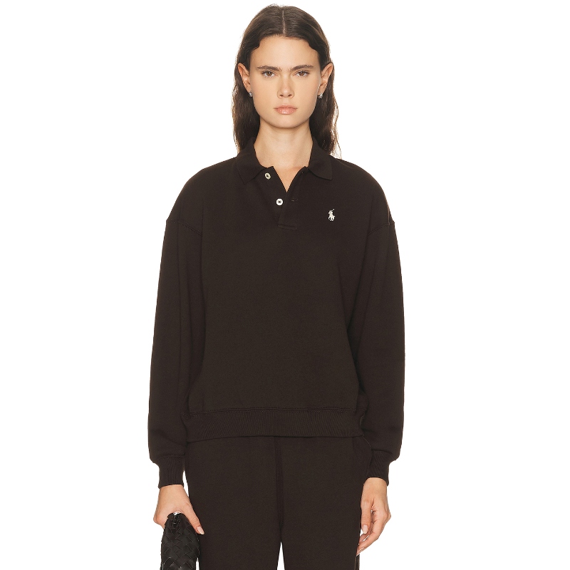 Polo Ralph Lauren 拉夫劳伦 运动衫 棕色 老钱风REVOLVE小众新款