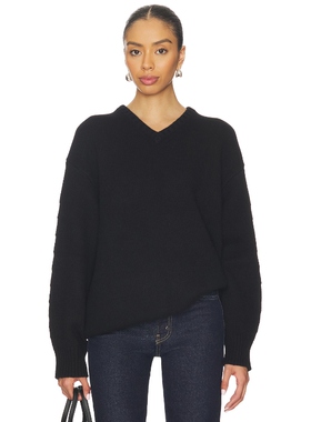 EAVES ZELIA 毛衣 黑色REVOLVE小众新款冬季保暖