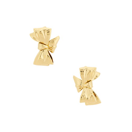 Jennifer Fisher BOW 铆钉耳饰 金属金色小众新款