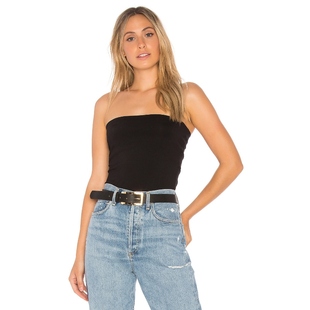 Susana Monaco STRAPLESS TUBE 上装revolve时尚小众新款