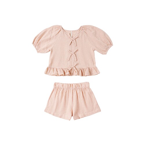 Rylee + Cru JUNIPER 上衣和短裤套装 26夏季新品 revolve小众新
