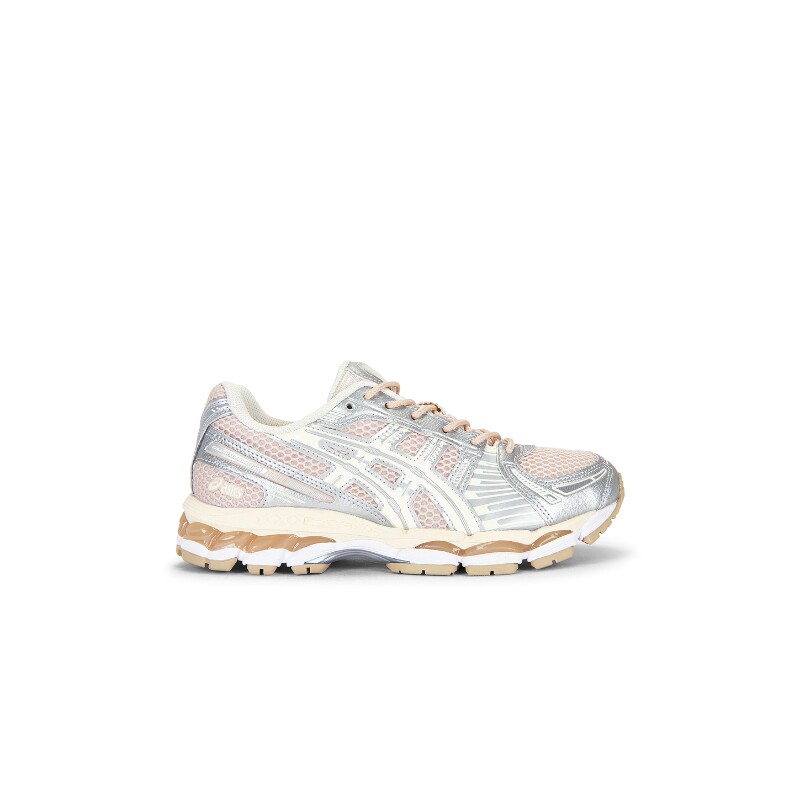 Asics夏季新品银色网纱运动鞋复古风厚底休闲球鞋百搭REVOLVE