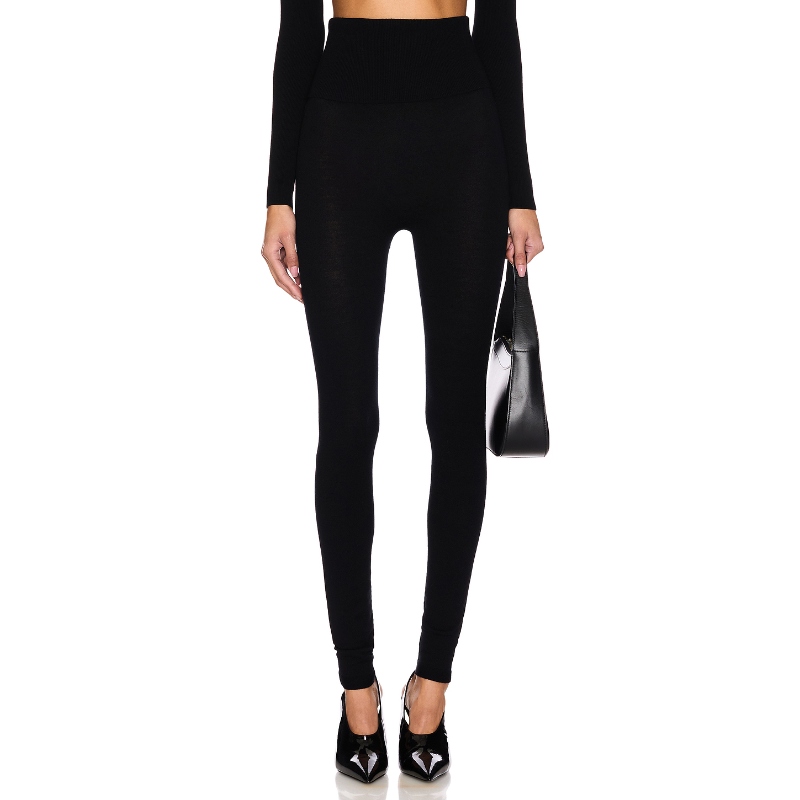 Wolford 打底裤黑色 运动复古风REVOLVE