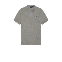 [秋冬新品]Polo Ralph Lauren灰色Polo衫翻领通勤风上装REVOLVE