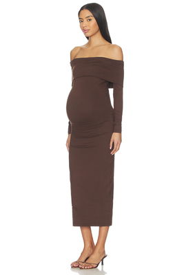 BUMPSUIT 长裙 巧克力色revolve小众新款